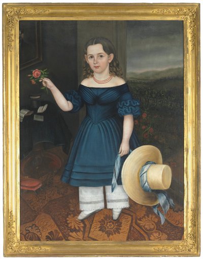 Portræt af Martha Otis Bullock af Joseph Whiting Stock