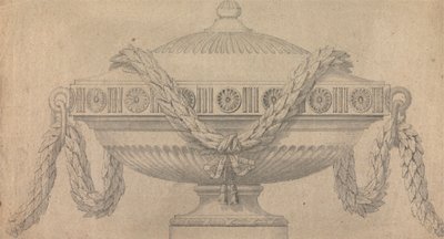 Design til en urne af Joseph Wilton