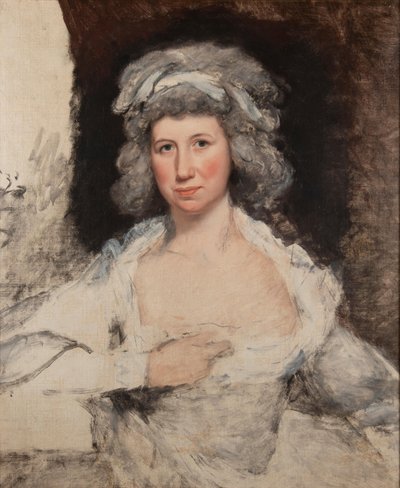 Elizabeth Powel af Joseph Wright, ca. 1793 af Joseph Wright