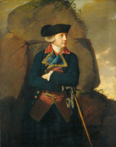 Portræt af en gentleman af Joseph Wright