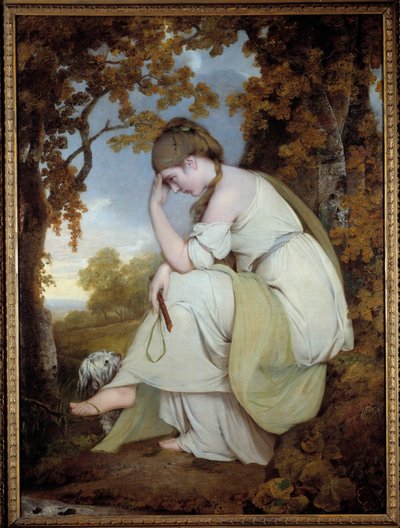 Maria-maleri af Joseph Wright fra Derby (1734-1797) af Joseph Wright of Derby