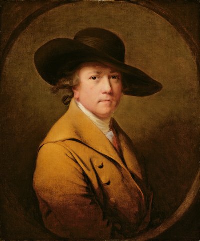 Selvportræt, ca. 1780 (olie på lærred) af Joseph Wright of Derby
