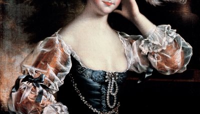 Susanna Hope (detaljer fra 1194) af Joseph Wright of Derby