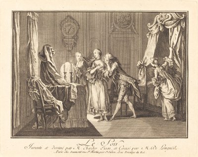 Aften af Joseph de Longueil after Charles Eisen