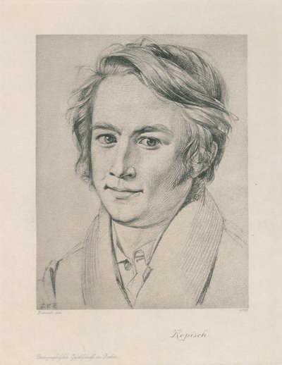 Portræt af mand af Joseph von Fuhrich