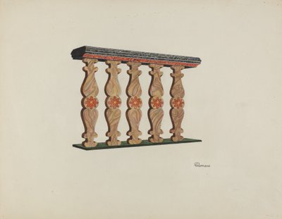Korskinne, 1938. af Josephine C. Romano