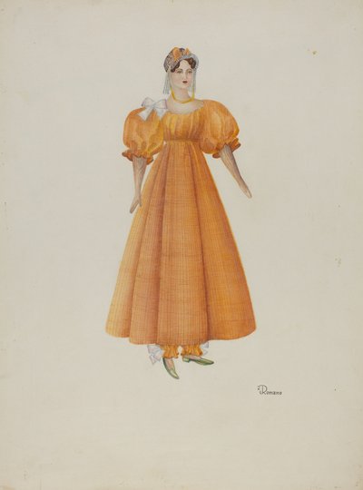 Dukke - Hepzibah, ca. 1939. af Josephine C. Romano