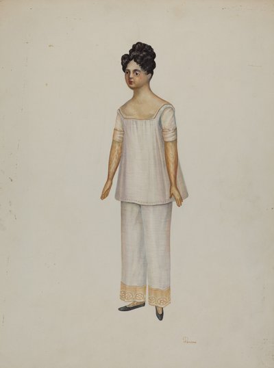 Dukke - Lydia Sherman, ca. 1937. af Josephine C. Romano
