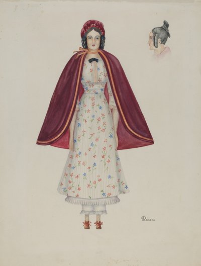 Dukke - Narcissa Savery, ca. 1937. af Josephine C. Romano