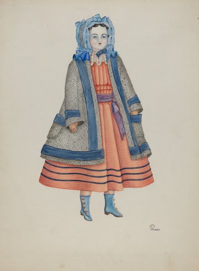 Dukke - "Rose Bates" af Josephine C. Romano