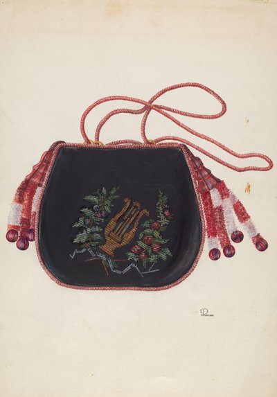 Håndtaske, ca. 1938. af Josephine C. Romano