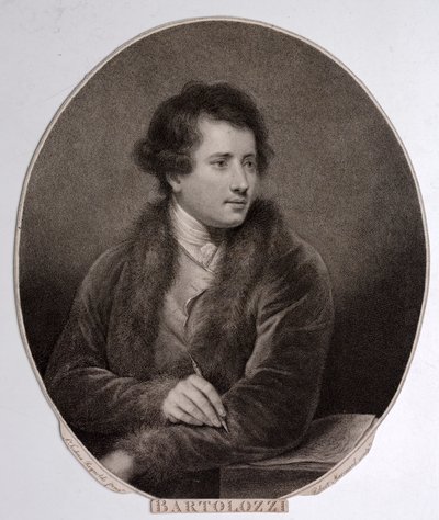 Francesco Bartolozzi, italiensk gravør (gravering) af Joshua (after) Reynolds