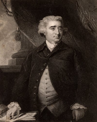 Portræt af Charles James Fox af Joshua (after) Reynolds