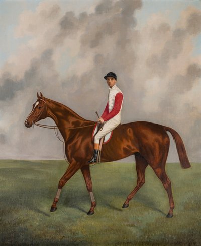 Sir Hugo-vinder af 1892-derbyet, ca. 1892 (olie på lærred) af Joshua Dighton