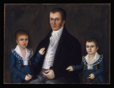 John Jacob Anderson og sønner, John og Edward af Joshua Johnson