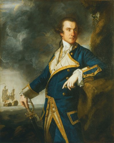 Admiral Alexander Hood af Joshua Reynolds
