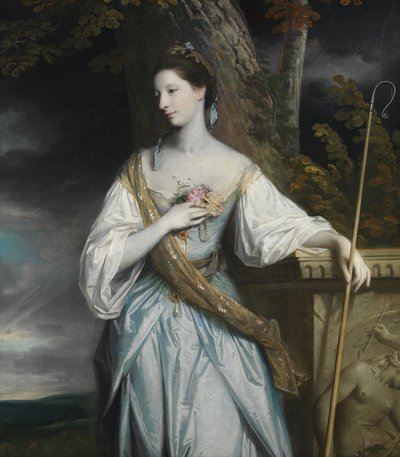 Anne Dashwood 1743-1830, senere grevinde af Galloway, 1764. af Joshua Reynolds