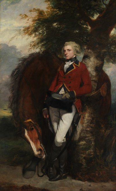 Kaptajn George K. H. Coussmaker 1759-1801, 1782. af Joshua Reynolds