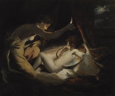 Amor og Psyke, ca. 1789 af Joshua Reynolds