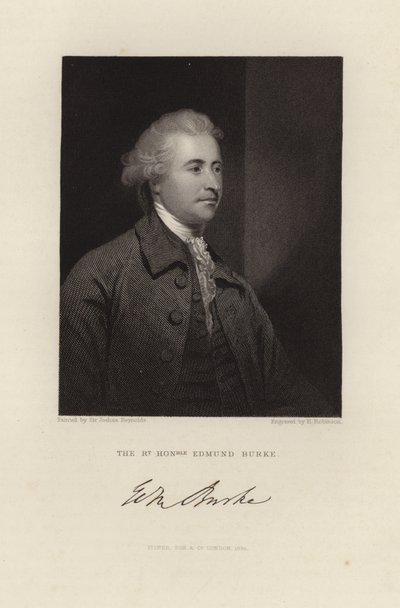 Edmund Burke af Joshua Reynolds