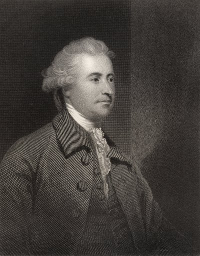 Edmund Burke, graveret af H. Robinson, fra 