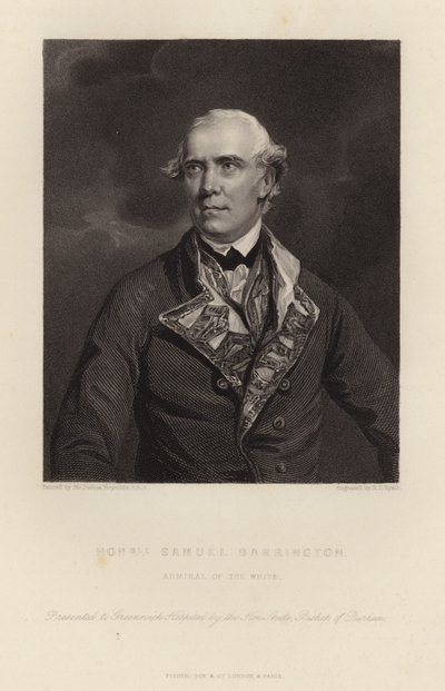 Ærede Samuel Barrington af Joshua Reynolds