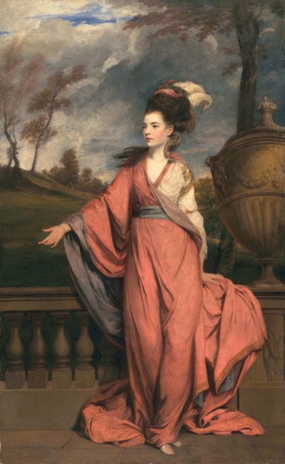 Jane Fleming, senere grevinde af Harrington, ca. 1778-79 (olie på lærred) af Joshua Reynolds