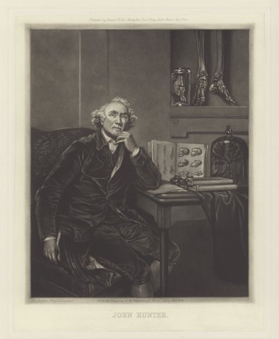 John Hunter, skotsk kirurg af Joshua Reynolds