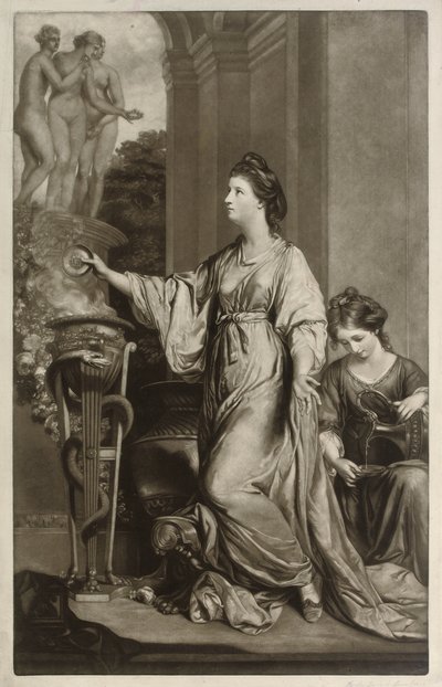 Lady Sarah Bunbury, af Joshua Reynolds