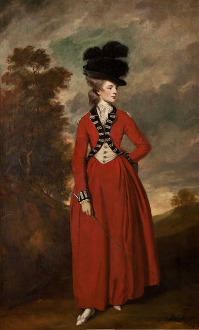 Lady Worsley af Joshua Reynolds