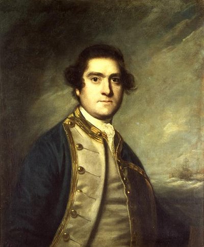 Portræt af kaptajn Thomas Cornewall af Joshua Reynolds