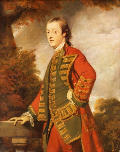 Portræt af Sir Gerard Napier, 6. Bt. af Joshua Reynolds