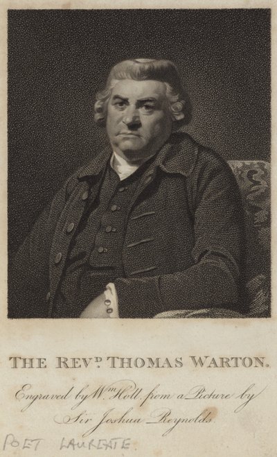 Portræt af Thomas Warton af Joshua Reynolds