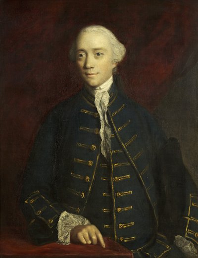Portræt af Thomas Willoughby, 4. Baron Middleton af Joshua Reynolds