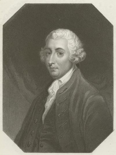 Portræt af Tobias Smollett af Joshua Reynolds