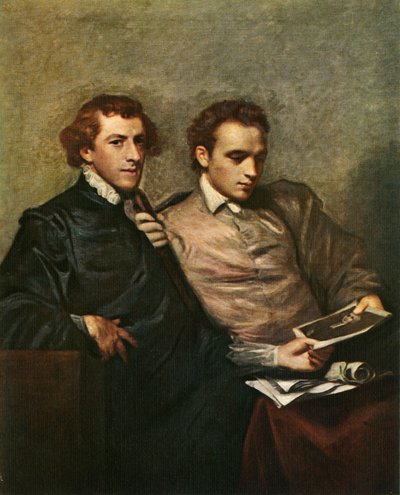 Portræt af to herrer, c1778, c1912 af Joshua Reynolds
