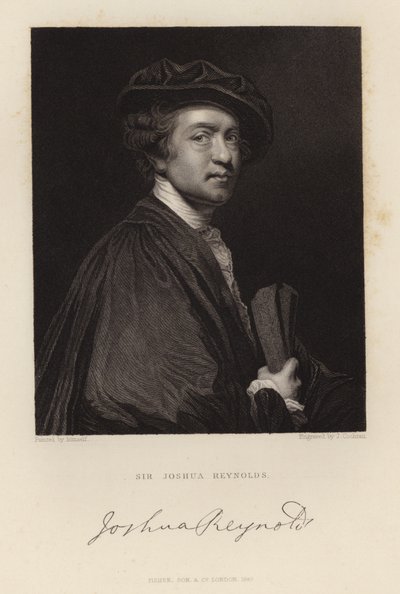 Sir Joshua Reynolds af Joshua Reynolds