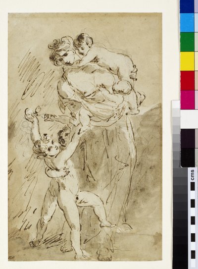 Studie af velgørenhed af Joshua Reynolds