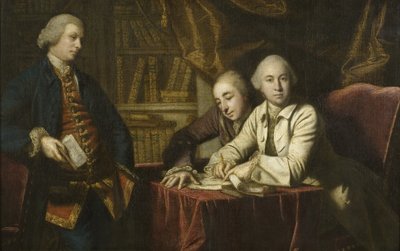 The Out of Town Party, c.1759dani af Joshua Reynolds