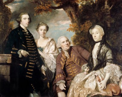 Familien Roffey, 1765 af Joshua Reynolds