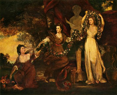De tre nåder, 1773, c1912 af Joshua Reynolds
