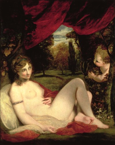 Venus og Amor, ca. 1785 af Joshua Reynolds