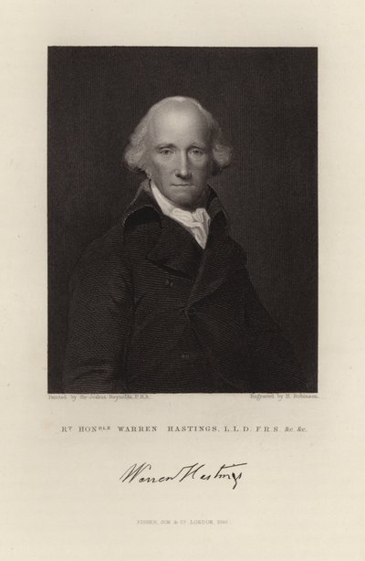 Warren Hastings af Joshua Reynolds