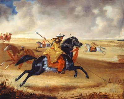 Skinners Horse at Exercise, c.1840 af Joshua Reynolds Gwatkin