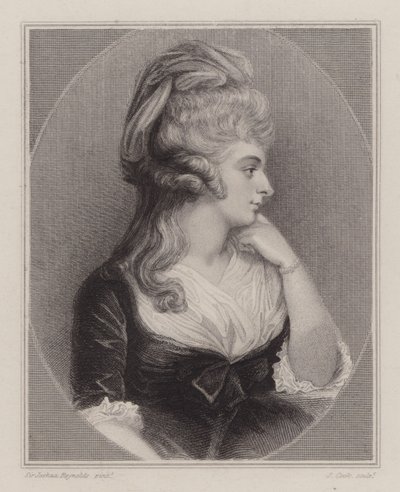 Mary, hertuginde af Rutland af Joshua after Reynolds