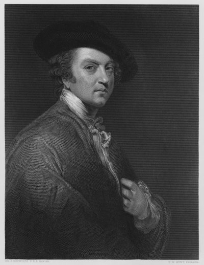 Sir Joshua Reynolds, fra billedet i Vernon Gallery af Joshua after Reynolds