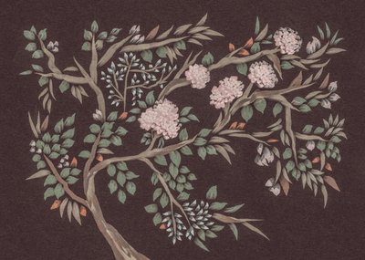 Lyserødt blomstrende træ af Josie George