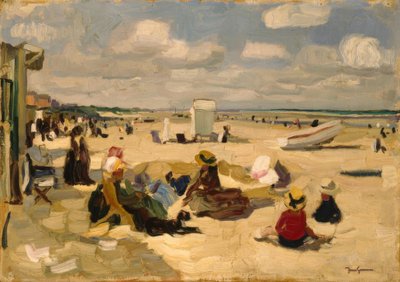 J.Goossens, La Panne strand af Josse Goossens