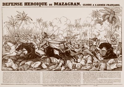 Belejring af Mazagran af Josse Photo