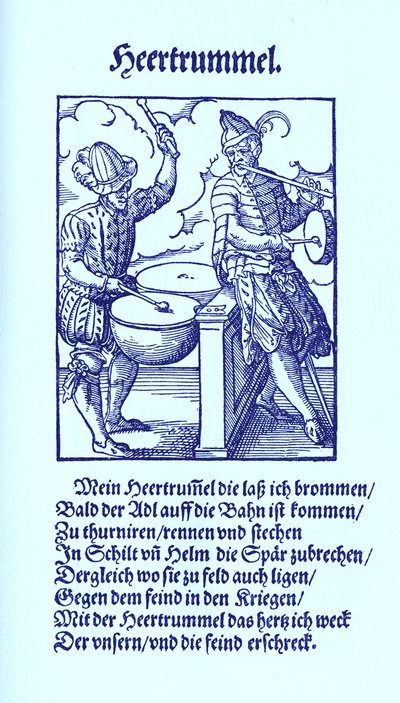 Trommeslagere af Jost Amman